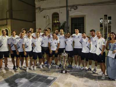 I brindisini hanno cominciato a vincere dopo Conversano, con tre scudetti tra il 2014 e il 2018, pi� quello del 2023 che fa dei biancoblu i campioni d�Italia in carica
